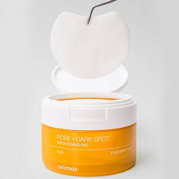 Тонер-пэды для выравнивания тона и рельефа кожи Celimax — Pore+Dark Spot Brightening Pad