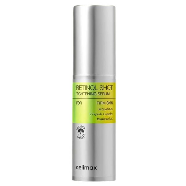 Подтягивающая сыворотка с ретинолом и микроиглами Celimax — The Vita-A Retinol Shot Tightening Serum