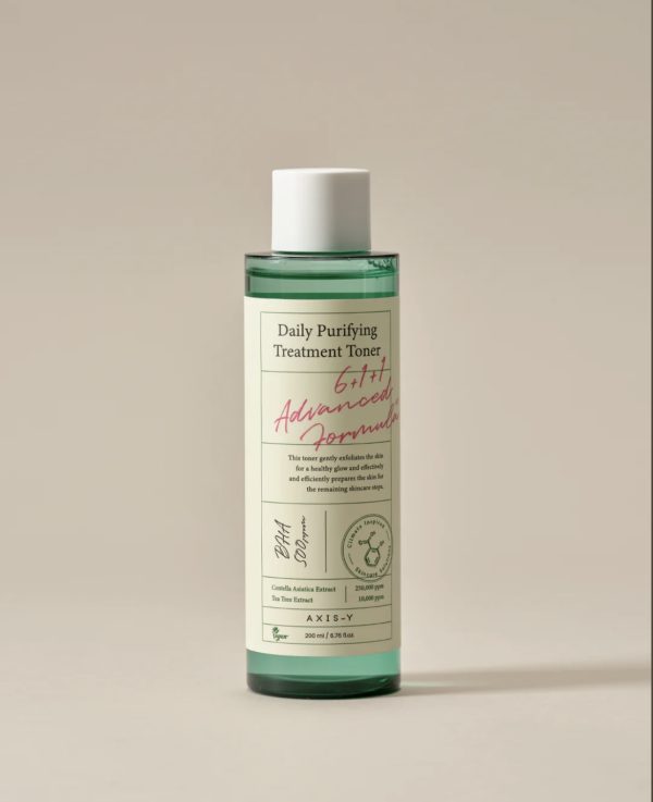Тоник с центеллой и BHA-кислотой AXIS-Y — Daily Purifying Treatment Toner