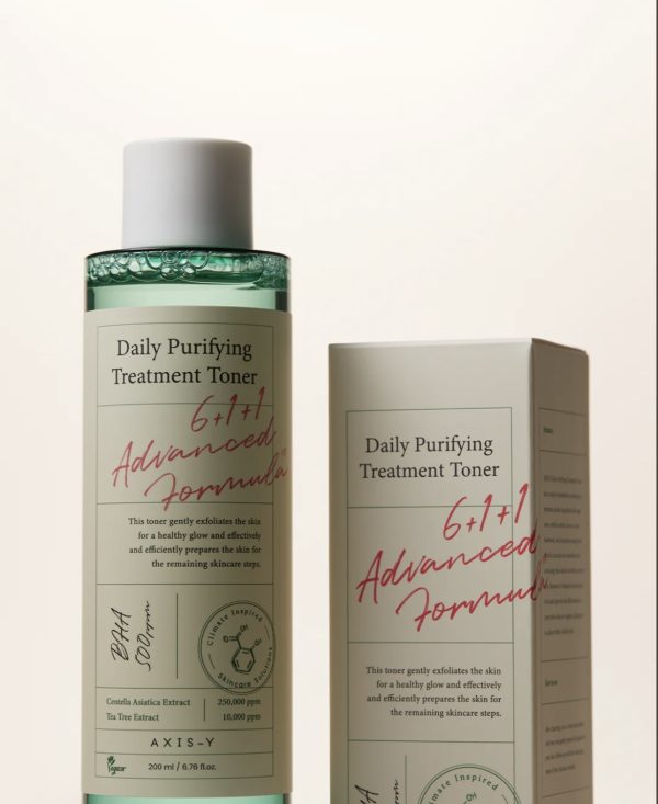Тоник с центеллой и BHA-кислотой AXIS-Y — Daily Purifying Treatment Toner — изображение 3