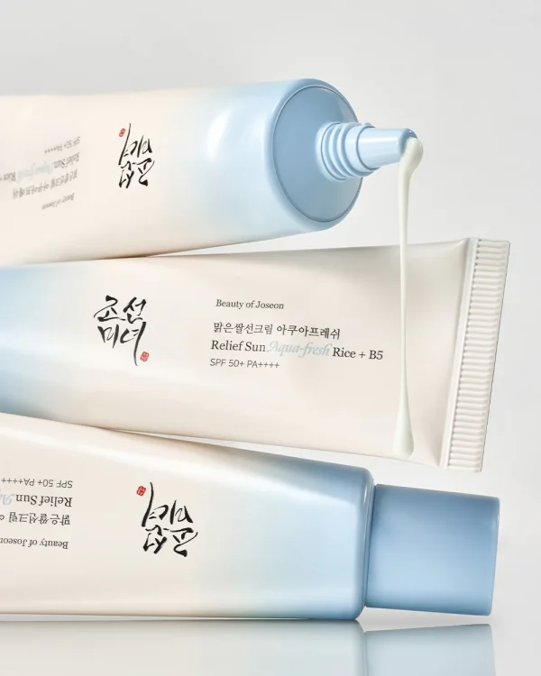 Солнцезащитный крем Beauty of Joseon — Relief Sun Aqua-Fresh: Rice + B5 SPF 50+ PA++++ — изображение 3