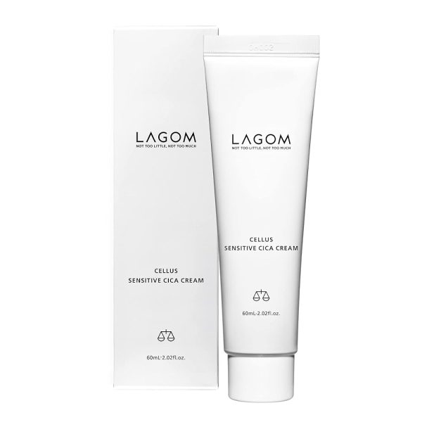 Успокаивающий крем для лица Lagom — cellus sensitive cica cream