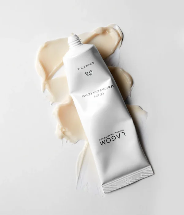 Успокаивающий крем для лица Lagom — cellus sensitive cica cream — изображение 3