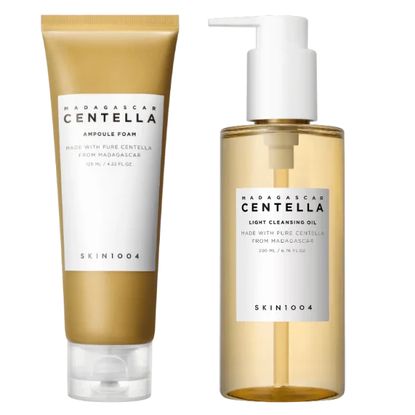 Дуэт для двойного очищения кожи SKIN1004 — Double Cleansing Duo