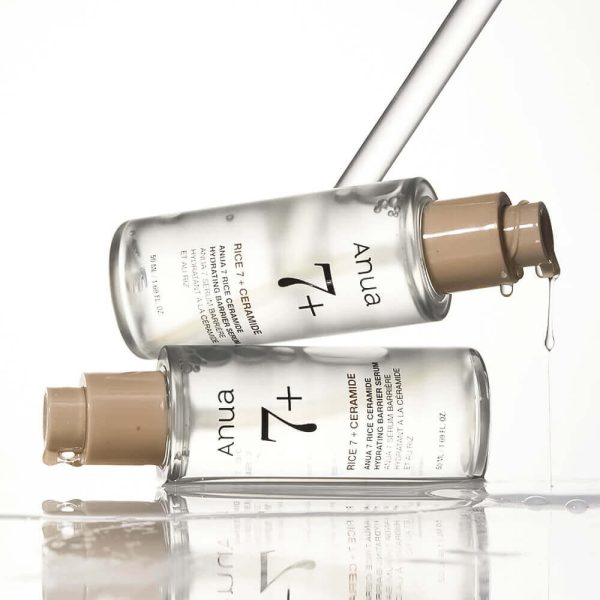 Укрепляющая и глубоко увлажняющая сыворотка Anua Rice 7 Ceramide Hydrating Barrier Serum — изображение 3