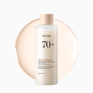 Молочный тонер Anua Rice 70% Glow Milky Toner