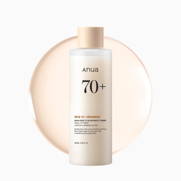 Молочный тонер Anua Rice 70% Glow Milky Toner