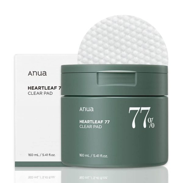 Успокаивающие и очищающие тонеры-пэды Anua Heartleaf 77% Clear Pad — изображение 2