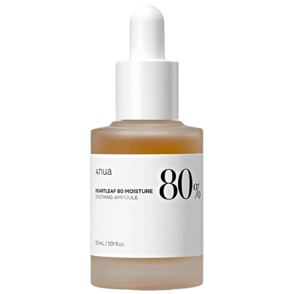 Интенсивно увлажняющая и успокаивающая сыворотка Anua Heartleaf 80% Soothing Moisture Serum
