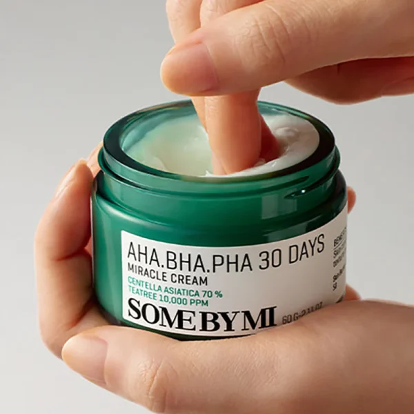Крем для проблемной и чувствительной кожи Some By Mi — AHA-BHA-PHA 30 Days Miracle Cream — изображение 2