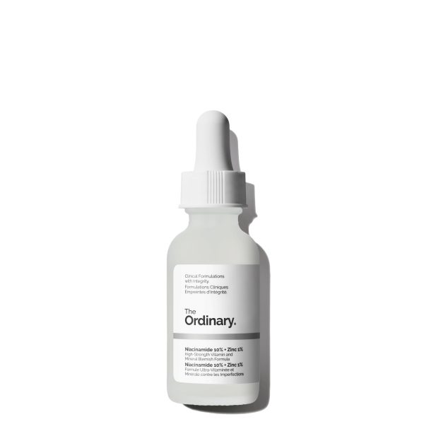 Сыворотка для кожи с расширенными порами, акне и жирным блеском The Ordinary — Niacinamide 10% + Zinc 1%