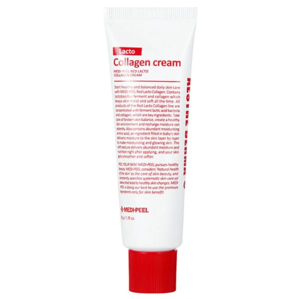 Крем для упругости и сияния кожи MEDIPEEL — Red Lacto Collagen Cream