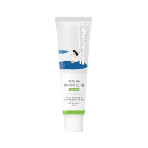 Физический солнцезащитный крем Round Lab — Birch Juice Mild-Up Sunscreen