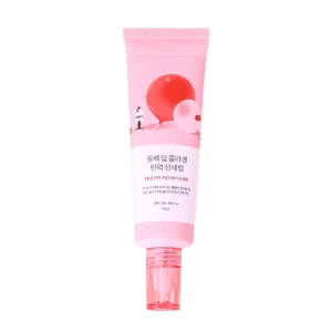 Увлажняющий солнцезащитный серум Round Lab — Camellia Collagen Sun Serum
