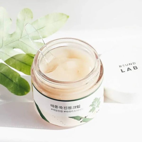 Успокаивающий крем Round Lab — Mugwort Calming Cream — изображение 2