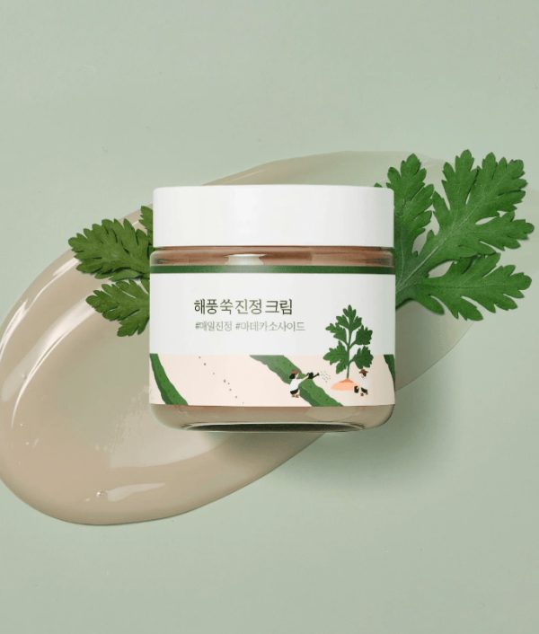 Успокаивающий крем Round Lab — Mugwort Calming Cream — изображение 3