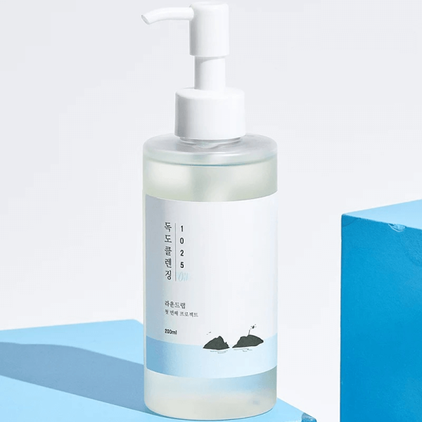 Мягкое гидрофильное масло Round Lab — Dokdo Cleansing Oil — изображение 2