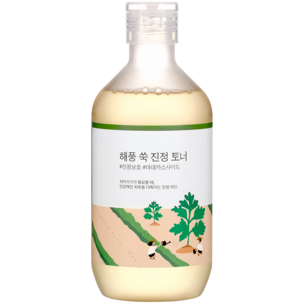 Успокаивающий тонер Round Lab — Mugwort Calming Toner