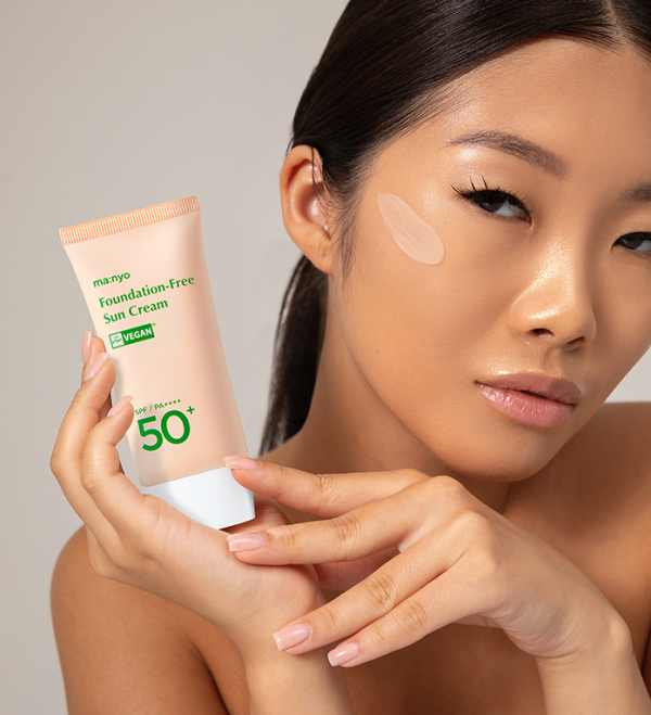 Солнцезащитный тональный крем MA:NYO — Foundation-Free Sun Cream — изображение 2