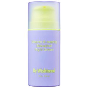Ночной крем с ретиналем и бакучиолом By Wishtrend — Vitamin A-mazing Bakuchiol Night Cream 30 мл