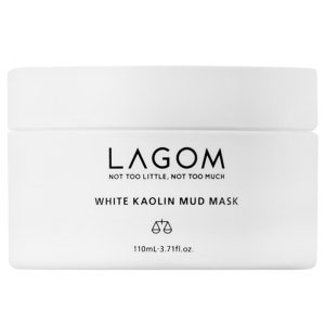 Отшелушивающая глиняная маска Lagom — White Kaolin Mud Mask 110 мл