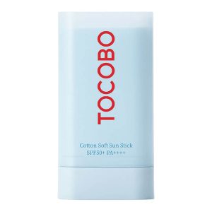 Себорегулирующий солнцезащитный стик для лица Tocobo — Cotton Soft Sun Stick SPF50+ PA++++